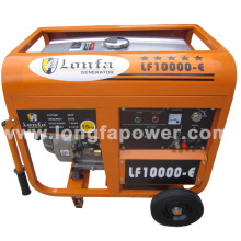 7.5 / 8.2kVA 220V Sudáfrica Lonfa Portable Home Petrol Generator